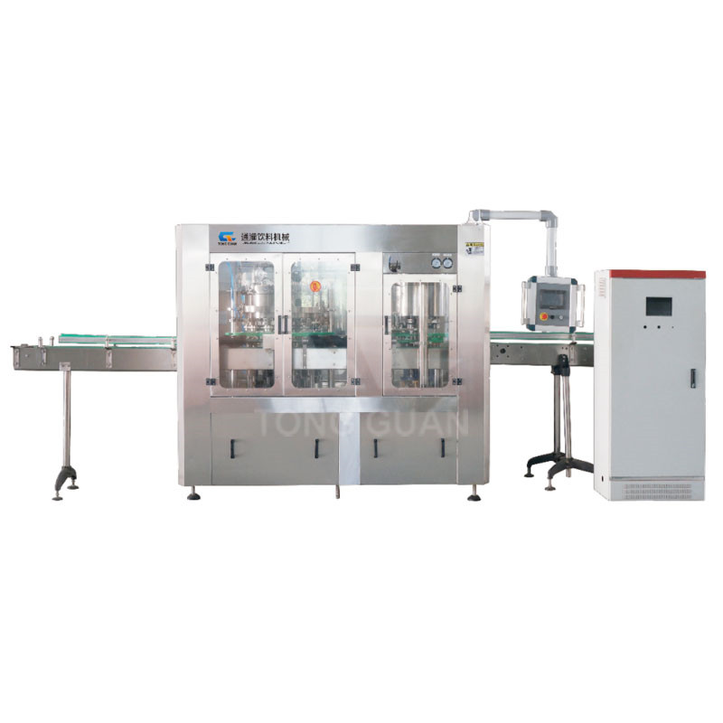 易拉罐灌裝、封口機(jī)組（含氣）Can filling and sealing unit （B···